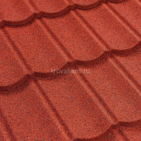 Композитная черепица Luxard (Люксард) Классик (Бордо) /лист/