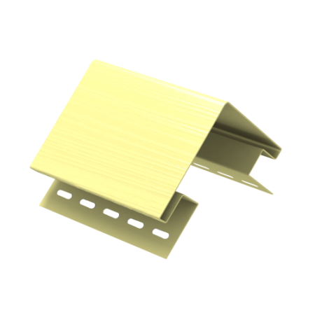 КРЕМОВЫЙ Наружный угол к сайдингу (3,05 м) 5шт/уп