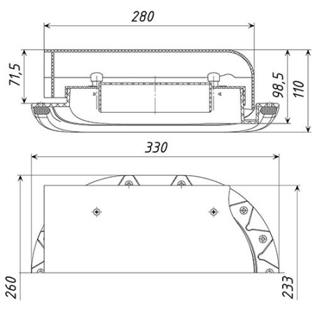 Аэратор кровельный TP-88/S | Кровельный вентиль для кровли из металлочерепицы «Монтеррей» Терракотовый