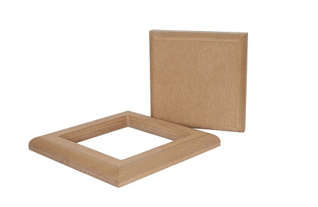 Крышка и юбка для столба из ДПК POLIVAN 43х140х140/18х183х183 мм (Песочный)