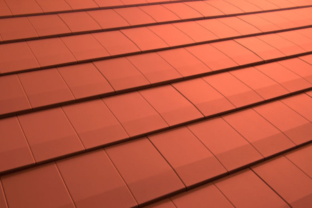 Лист Декра Квадро, 
кирпичный