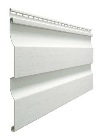 Сайдинг PREMIUM, Корабельный брус D4.5D, пломбир