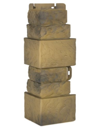 Угол фасадной панели «Альта-Профиль», антик-кирпич Карфаген