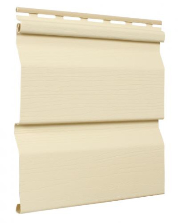 сайдинг виниловый «Альта-Профиль», кремовый