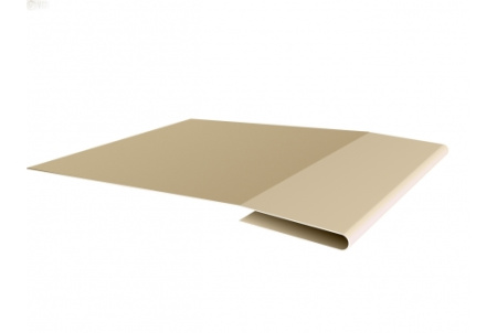 Планка начальная 0,45 PE с пленкой RAL 1015 светлая слоновая кость