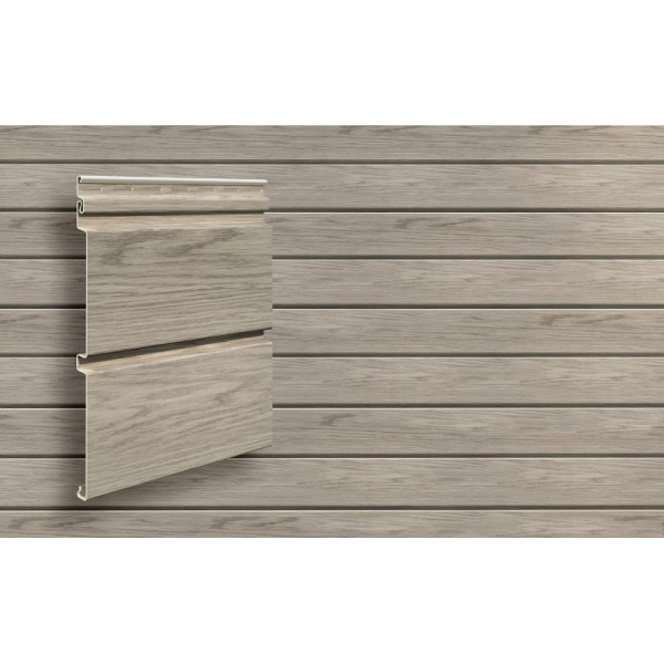 Виниловый сайдинг VOX Nature Брус SVP-05, Дуб морёный