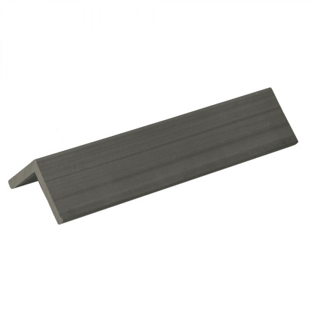 Угловой профиль CM Cladding 2000х70-70х8 мм EBONY (Эбонит)