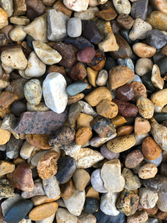 Галька для ландшафта 80x40 50кг