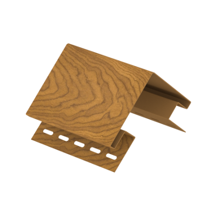 КАВКАЗСКАЯ Наружный угол узкий к сайдингу колл. ТИМБЕР-БЛОК серия ПИХТА (3,05 м) 5шт/уп