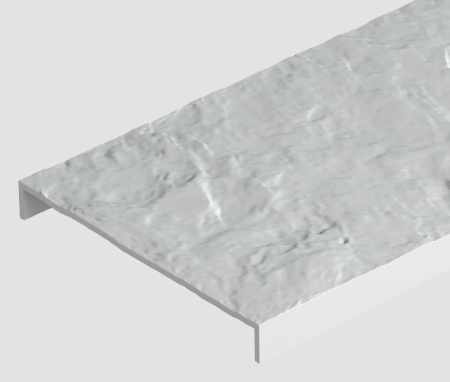 Бордюр универсальный, белый