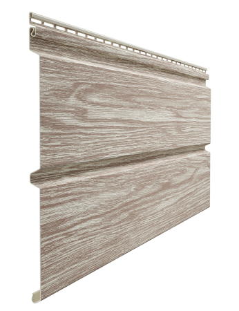 Сайдинг LUX под дерево, Брус D6S, орех