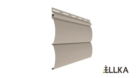 Сайдинг-панель ЁLLKA Блок-Хаус Бежевый