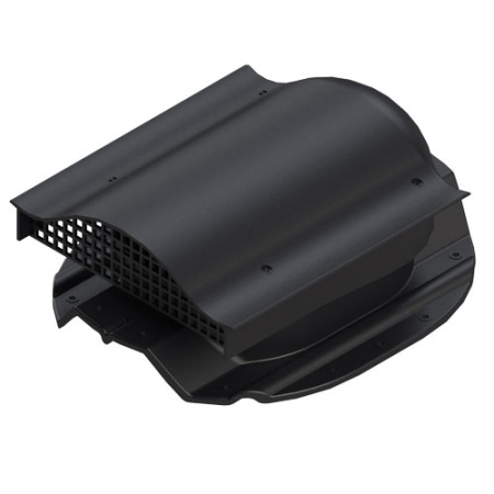 Аэратор кровельный TP-88/N | Кровельный вентиль для кровли из профнастила НС-35 Чёрный