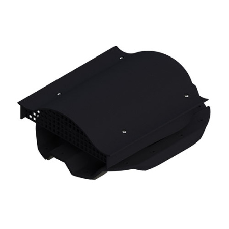 Аэратор кровельный TP-88/С | Кровельный вентиль для кровли из профнастила С-21 Чёрный