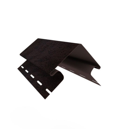 КОРИЧНЕВЫЙ Наружный угол к сайдингу колл. СТОУН-ХАУС серия КИРПИЧ (3,05 м) 5шт/уп