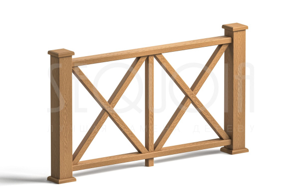 Комплект ограждения SEQUOIA «Эдинбург»,black