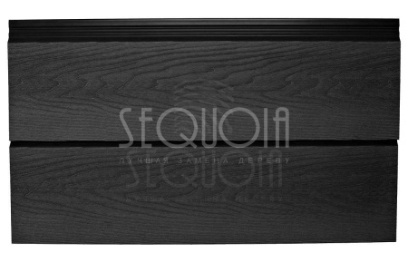Доска фасадная SEQUOIA Evolution 3D WOOD BLACK 3000 мм