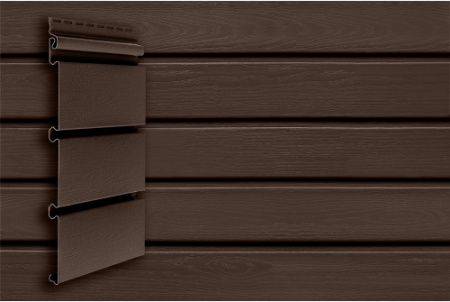 Сайдинг Архитектурный планкен Grand Line Acryl темный дуб (3,0м)