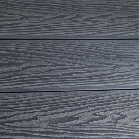 Террасная доска TERRADECK ARAGON тиснение под дерево 150*20*3000м, серый