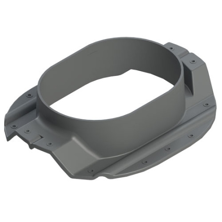 Аэратор кровельный TP-88/N | Кровельный вентиль для кровли из профнастила НС-35 серый