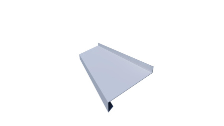 Отлив периметр L 3, ширина до 250мм RAL 9003 б\х