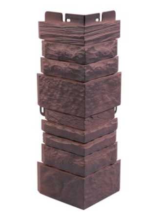 Угол фасадной панели «Альта-Профиль», шотландский камень Глазго