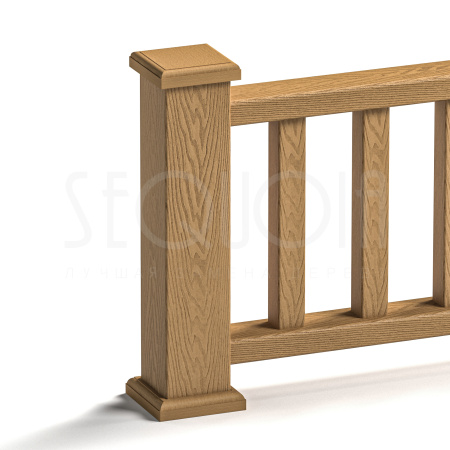 Комплект крышка\юбка для столба SEQUOIA NATURE