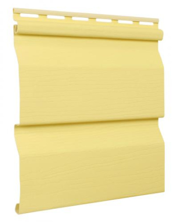 сайдинг виниловый «Альта-Профиль», жёлтый