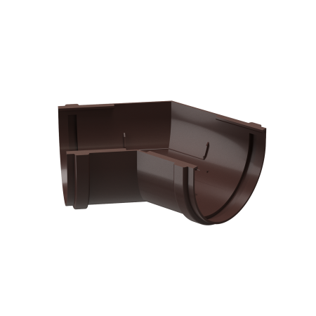 Угол желоба 135˚ PREMIUM, шоколад