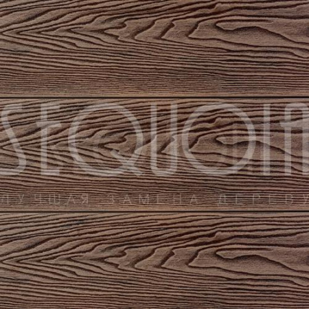Доска террасная SEQUOIA DUAL 3D WOOD MIX BROWN 146x24x6000мм