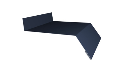 Отлив оцинк. 100 мм RAL 7024 мокрый асфальт 2м