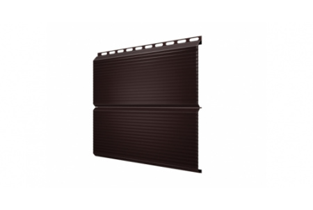 ЭкоБрус 0,345 Gofr 0,45 Drap RAL 8017 шоколад