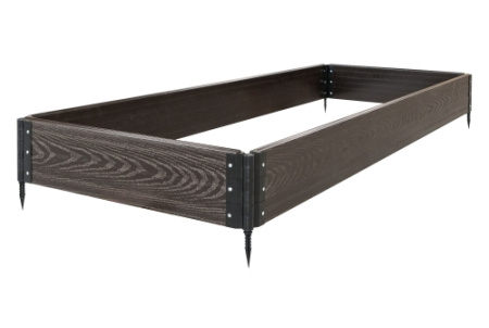 Комплект грядки ДПК Grand Line длина 2200 ширина 800 мм высота 225мм Венге (Т)