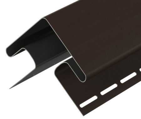 Внешний угол  75/30 мм, шоколадный