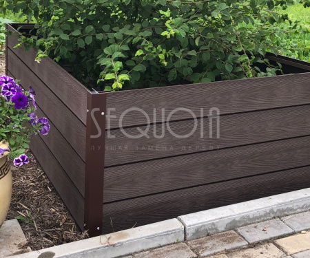 Клумба DIY SEQUOIA (1000х1000), brown