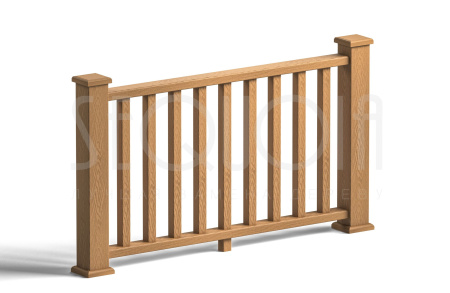 Комплект ограждения SEQUOIA «Рагланг», nature