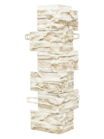 Угол фасадной панели «Royal Stone», скалистый камень Торонто