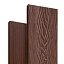 Террасная доска Latitudo Solid 150х21х3000 Каштан Полнотелая
