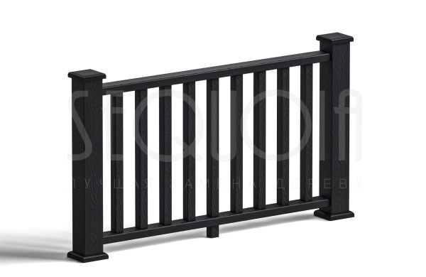 Комплект ограждения SEQUOIA «Рагланг»,black
