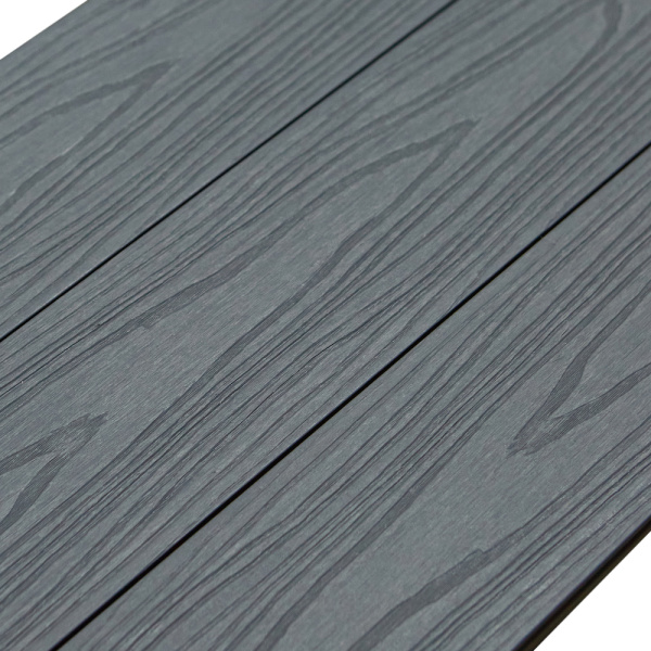 Террасная доска CM Decking Reverse, LIGHT GREY (Лайт Грей), 3000х138х23 мм