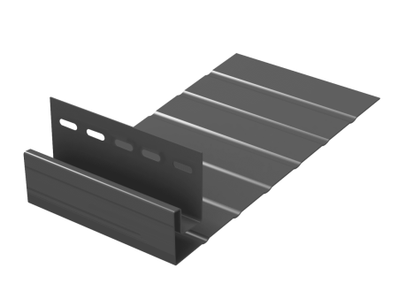 ГРАФИТ J-фаска ветровая к сайдингу (3,05 м) 10шт/уп