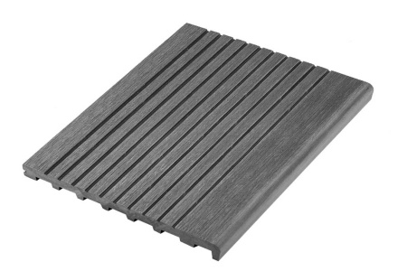 Ступень из ДПК Terradeck UNODECK Серый 345х23x3000 мм