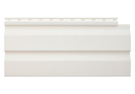 сайдинг виниловый «Аляска Классик», snow (снежный)