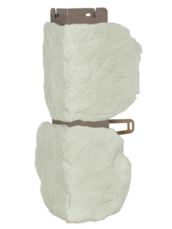 Угол фигурный для панели «Альта-Профиль», бутовый камень норвежский