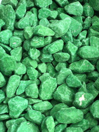 Мраморная цветная крошка зеленая 25кг