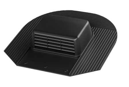 Вентиль кровельный HUOPA - KTV черный