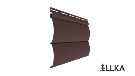 Сайдинг-панель ЁLLKA Блок-Хаус Темный дуб