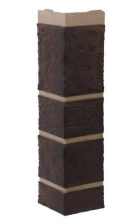 Угол фасадной панели «Альта-Профиль», камень жжёный