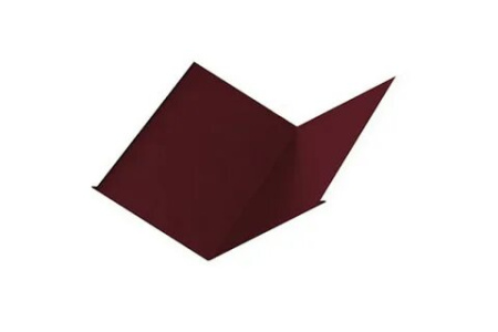 Планка ендовы нижняя (298*298), VikingMP 0.45мм RAL 3005 2м