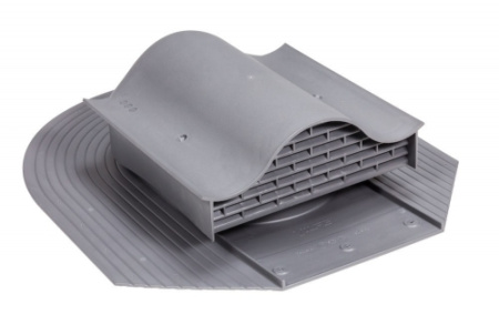 Вентиль кровельный HUOPA - KTV серый